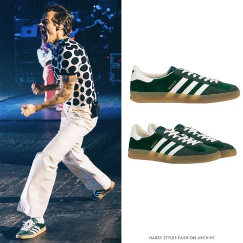 harry styles gucci gazelle|Gucci gazelle shoes.